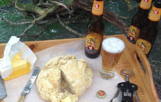 Beer Damper, tastes amazing. The beers gives the damper a lighter, fluffier texture