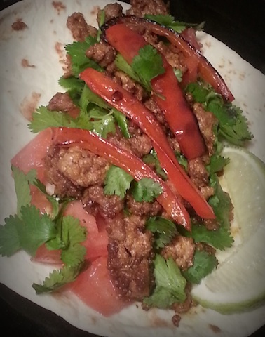 Bushtucker with tacos!