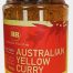 Australian Yellow Curry fused with Australian wild herbs makes a delicious seafood curry