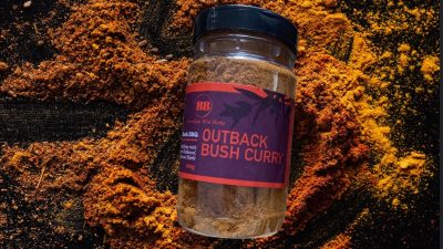 Bush BBQ Outback Bush Curry powder shaker container 200g