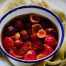 quandongs hydrated, ready for use in pies, cakes