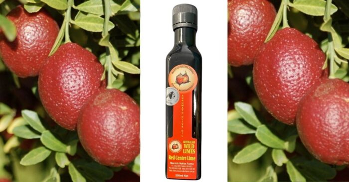 Red Centre Lime, Australian native limes with Australian Olive Oil