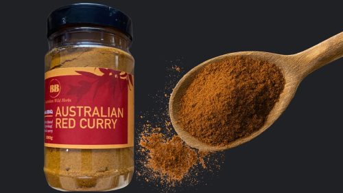 Australian Red Curry, Australian wild herbs fused with exotic spices from the East