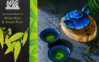 Wild Mint and Snow Pear with Australian Green Tea, a heavenly combination, a beautiful tea.