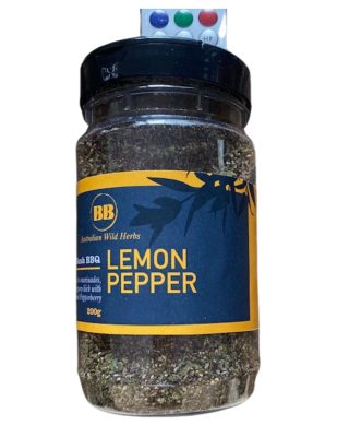 Bush BBQ Lemon Pepper and ultimate all-rounder for home cooking and backyou BBQs