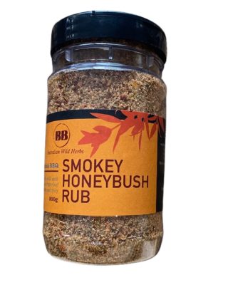 Smokey Honeybush Rub is a delicious meat rub with a smokey flavour fused with Australian wild herbs