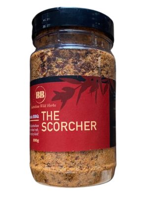 Bush BBQ's Scorcher for those who like it hot, fused with Australian wild herbs