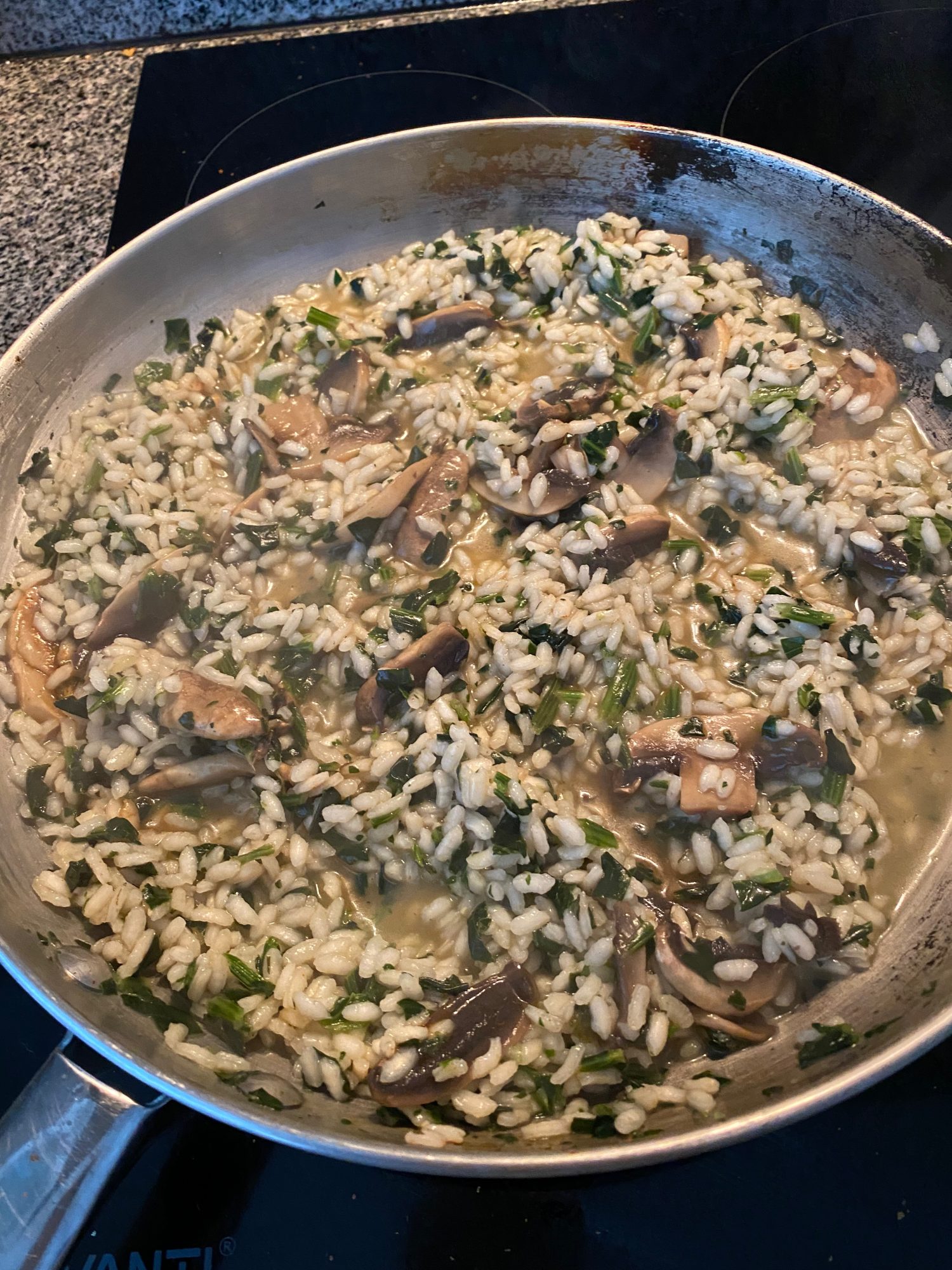 Mushroom Risotto Wild Food Farm