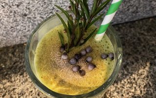 Healthy drink using warragul greens