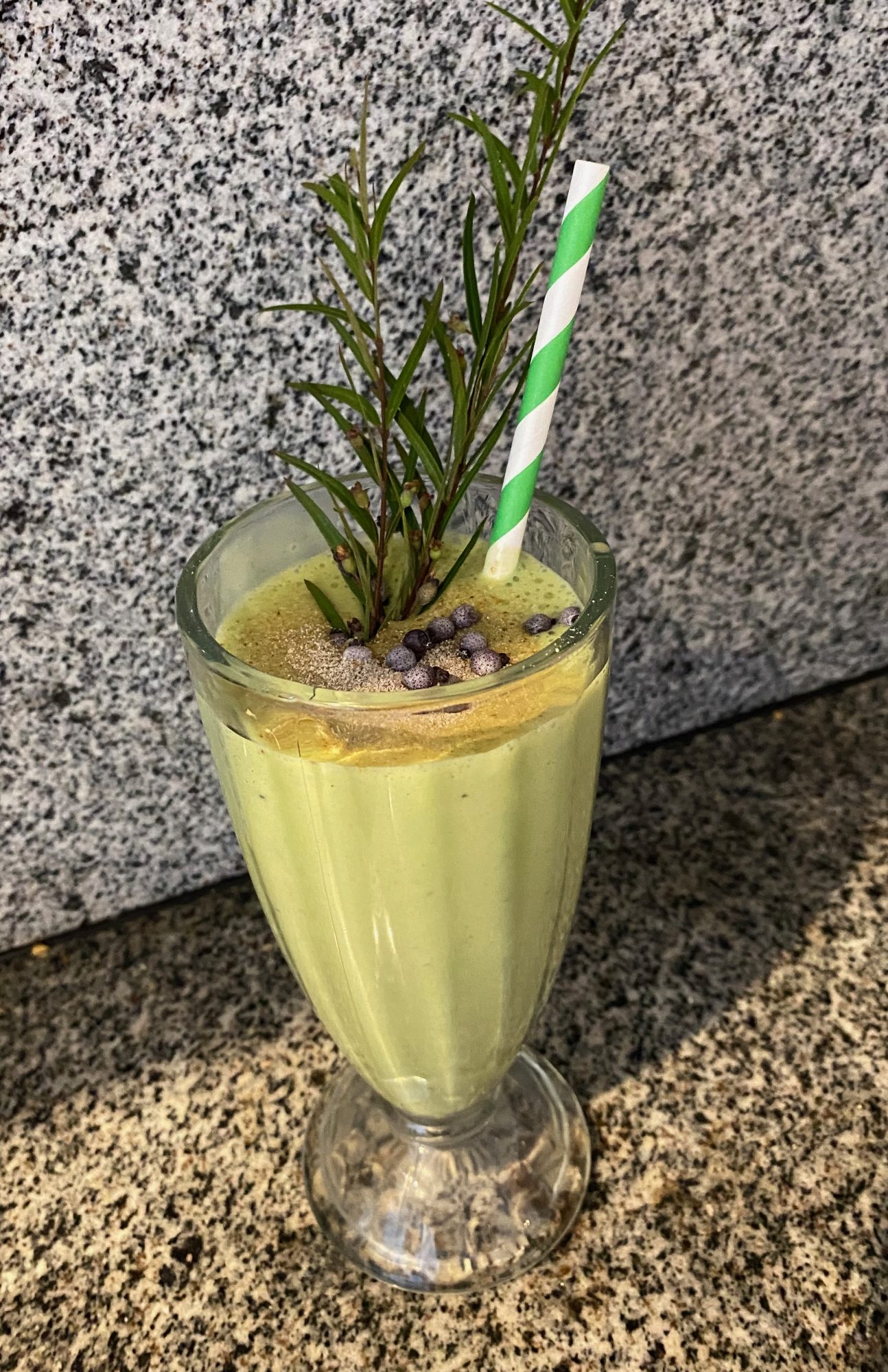 This delicious, healthy drink is made with Warragul Greens, Banana and Almond Milk
