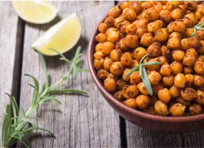 Bushbbqs Bullseye spiced chickpeas are a delicious snack