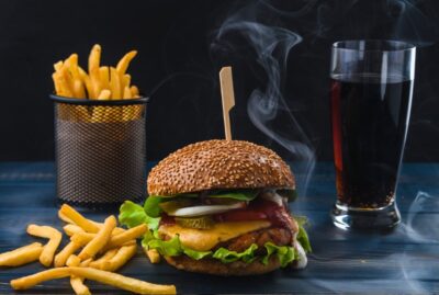 Vegan or vegetarian burger, a tasty way to enjoy Bush BBq's range of spice rubs