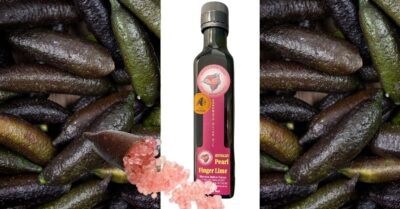 Finger Lime Olive oil 100% Australian grown and produced