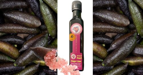 Finger Lime Olive oil 100% Australian grown and produced