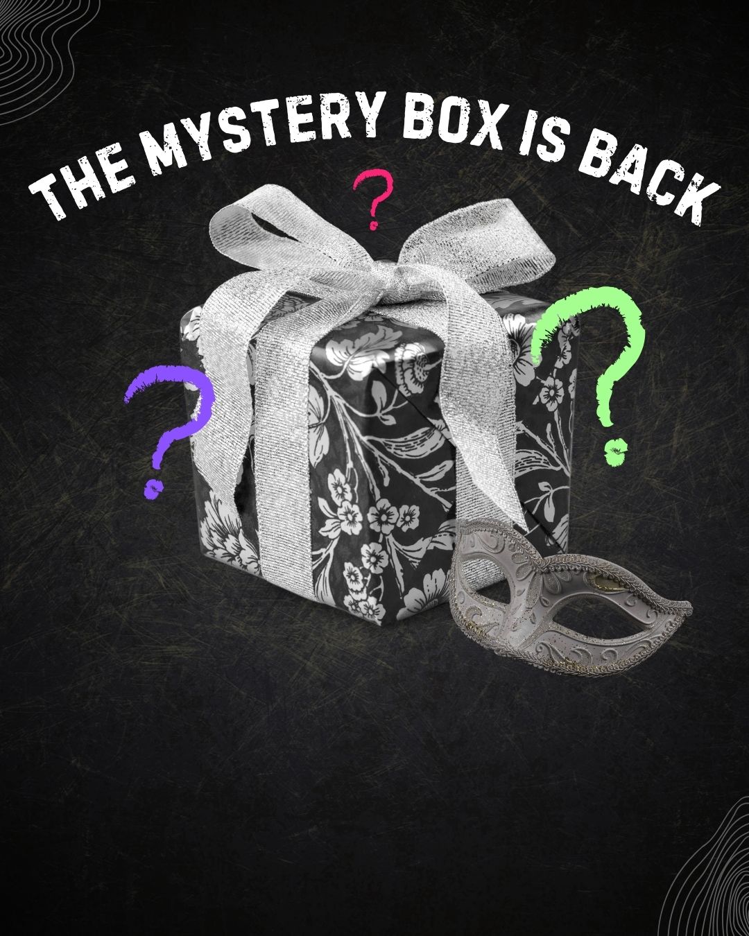 the mystery box, order one month, 3 months or 6 months of great foodie fun gifts