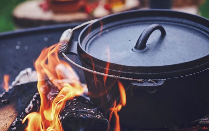 Cooking over a camp oven is a great way to create an amazing damper