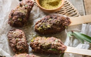Lamb Koftas are quick and easy, flavoured with Australian herbs and spices, tastes amazing