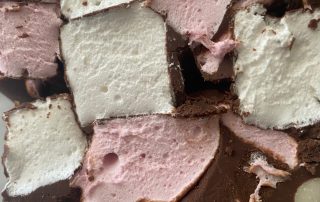 Rocky Road a delicious sweet treat from the past. Try this recipe making your own marshmallow