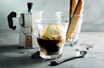 Wattleseed Affogato, a traditional favourite with an Aussie touch