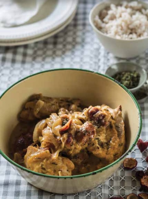 Orange Tarragon Chicken with Quandings is fast becoming a family favourite